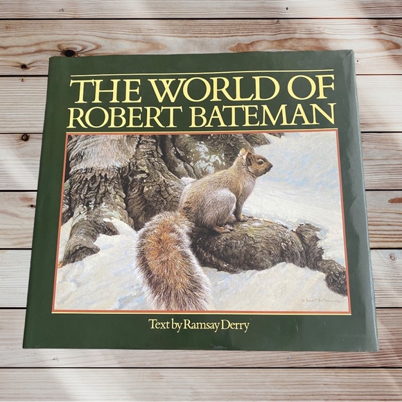 The Art of Robert Bateman Coffee Table Book Ramsay Derry 1985 Animal Wildlife - Picture 1 of 8